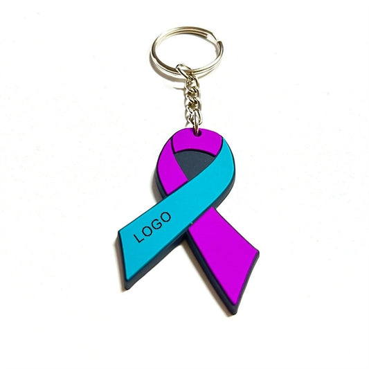 3.5''x1.5'' 2D Soft PVC Keychain