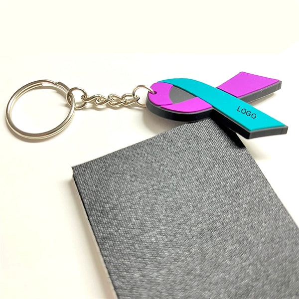 3.5''x1.5'' 2D Soft PVC Keychain