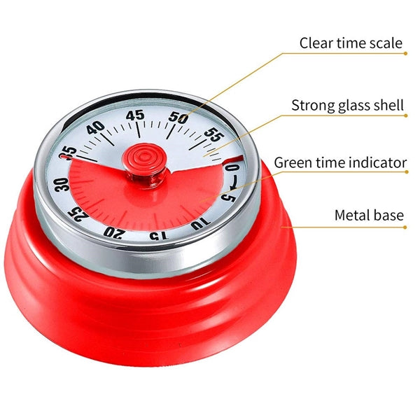 Mechanical Clockwork Kitchen Timer