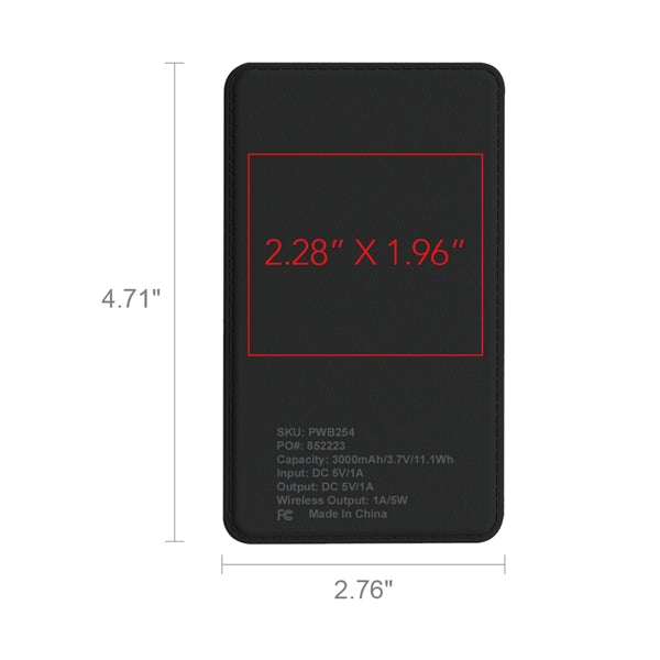 Phase Wireless Power Bank 3000