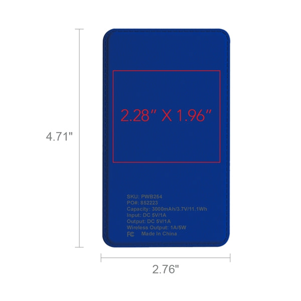 Phase Wireless Power Bank 3000