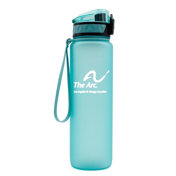 Tritan Sports Transparent Water Bottle With Wrist Strap