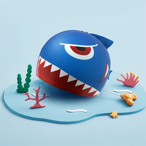 Kids Silicone Waterproof Swimming Bathing Cap