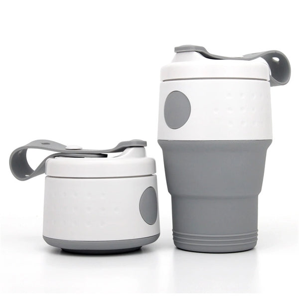13 Oz. Silicone Foldable Coffee Cup