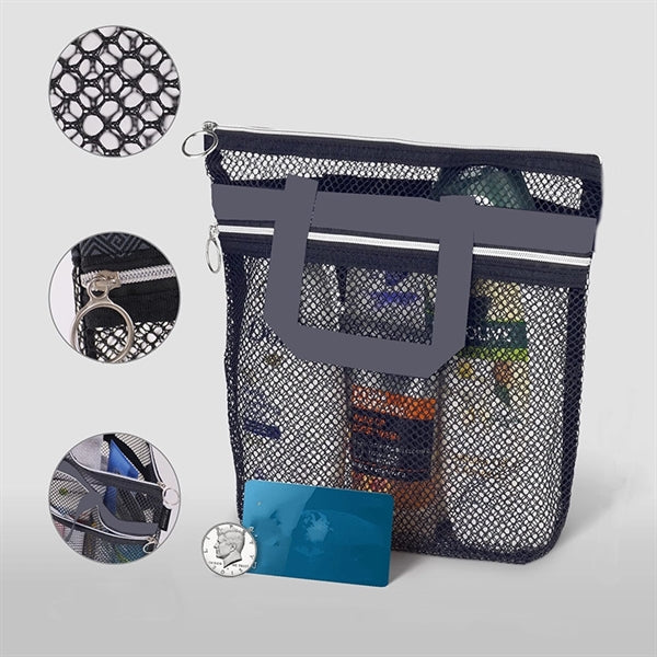 Transparent Mesh Travel Wash Bags