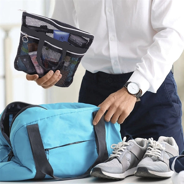 Transparent Mesh Travel Wash Bags