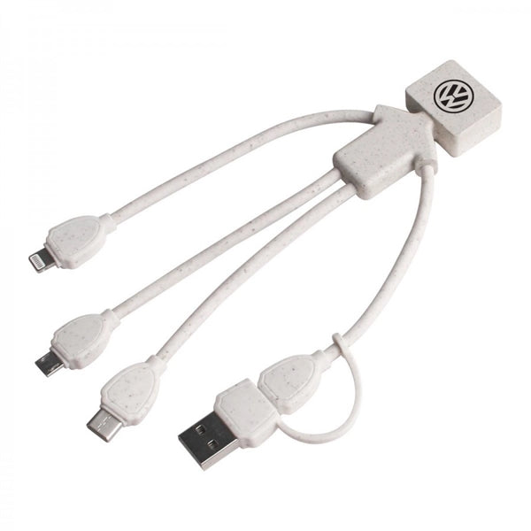 Eco Friendly Biodegradable Wheat Straw Charging Cable