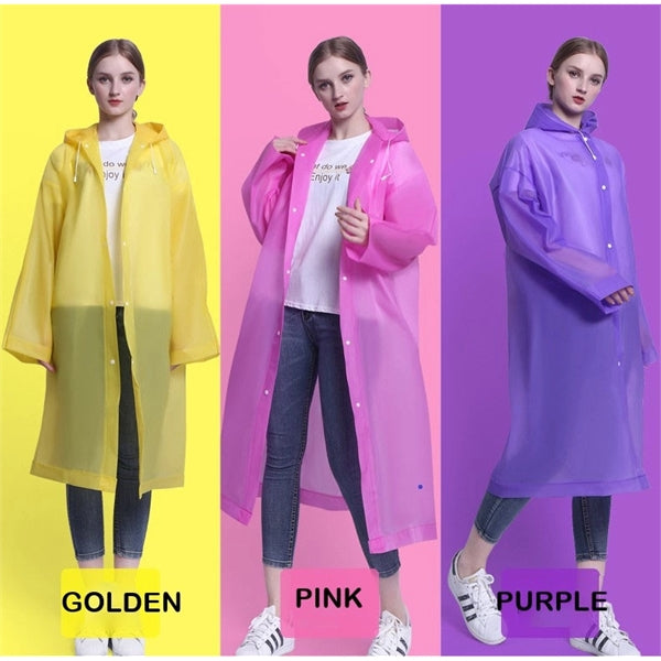 EVA Rain Poncho for Women and Men