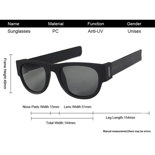 Folding Wrist Sunglasses