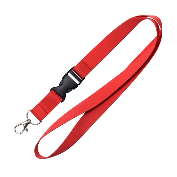 Polyester Lanyard with Breakaway Clasp