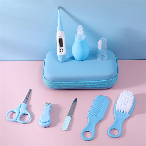 8-Pices Baby Healthcare and Grooming Kit