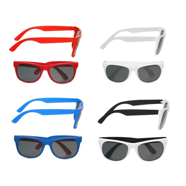 Two-Tone Sunglasses Plastic UV Protection