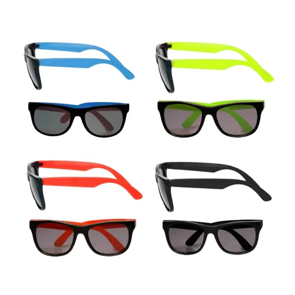 Two-Tone Sunglasses Plastic UV Protection