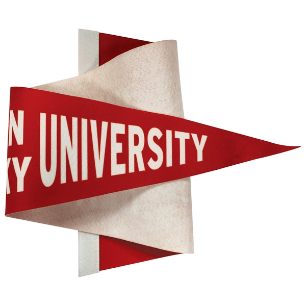 9" x 24" Custom Printed Soft Felt Pennant