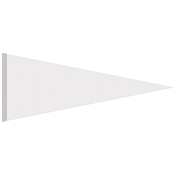 12" x 30" Custom Printed Soft Felt Pennant