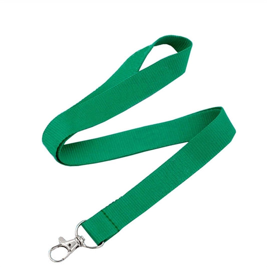 Polyester Lanyard with Swivel Metal Oval Clasp