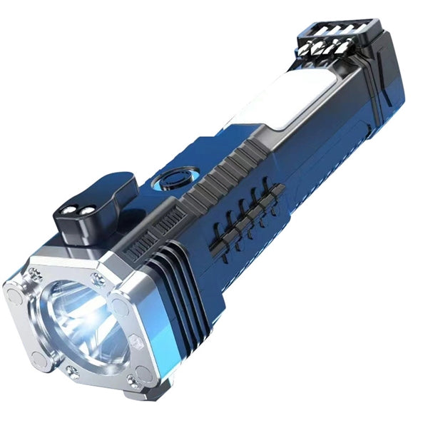 Durable Usb Rechargeable Safety Hammer Flashlight