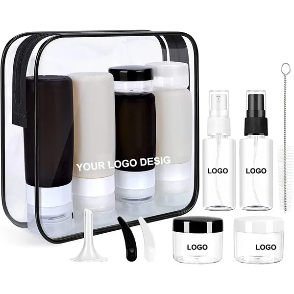 16 Pack Silicone Travel Bottles Set for Toiletries