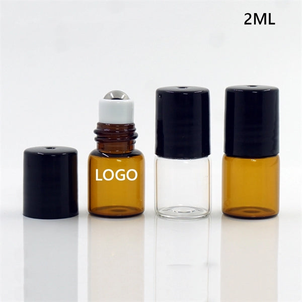 Amber Glass Roll on Bottle
