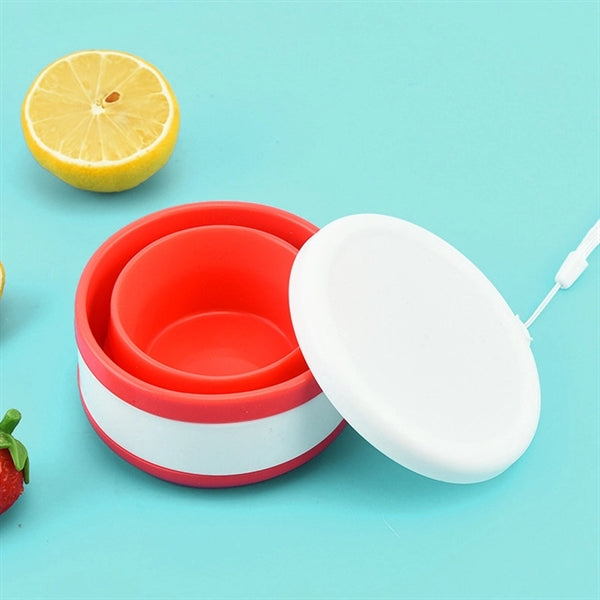 7oz Portable Silicone Collapsible Travel Cup Camping Mug