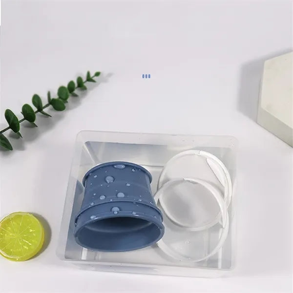 6oz Silicone Collapsible Travel Cup Expandable Drinking Mug