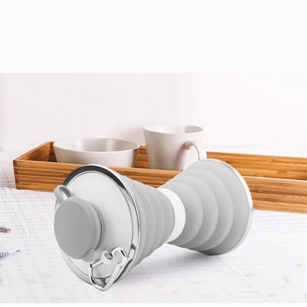 12oz Silicone Travel Collapsible Cup Expandable Drinking Mug