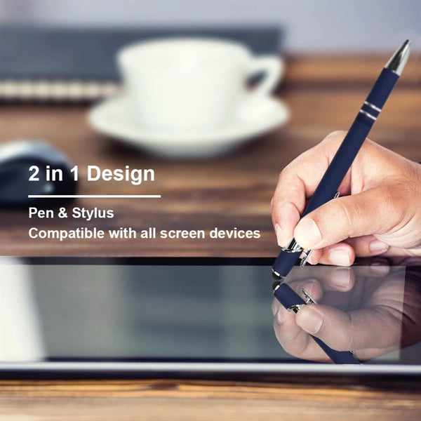 Ballpoint Pen with Stylus Tip