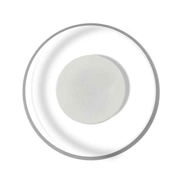 Transparent Ultra-Thin LED Luminous Waterproof Round Coaster