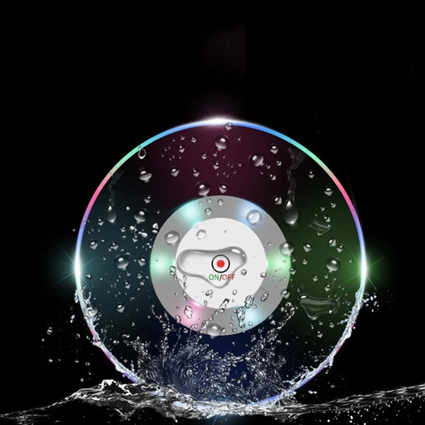 Transparent Ultra-Thin LED Luminous Waterproof Round Coaster