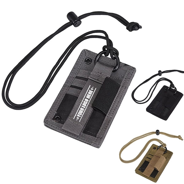 Tactical ID Card Holder