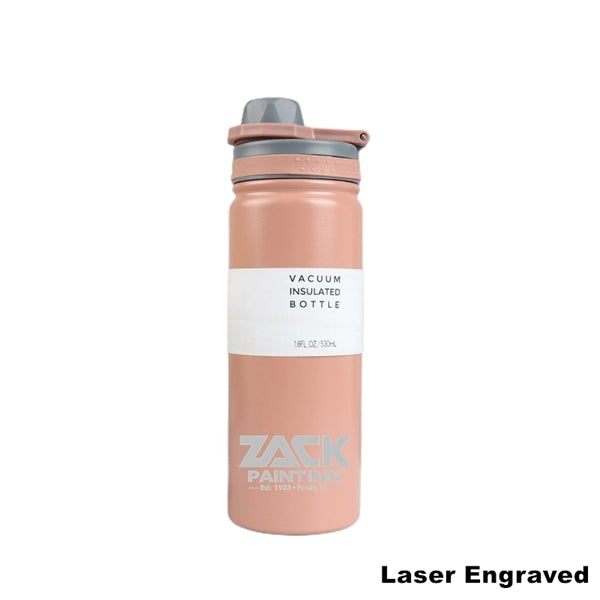 18/25 oz Double-Wall Insulated Stainless Steel Sports Bottle