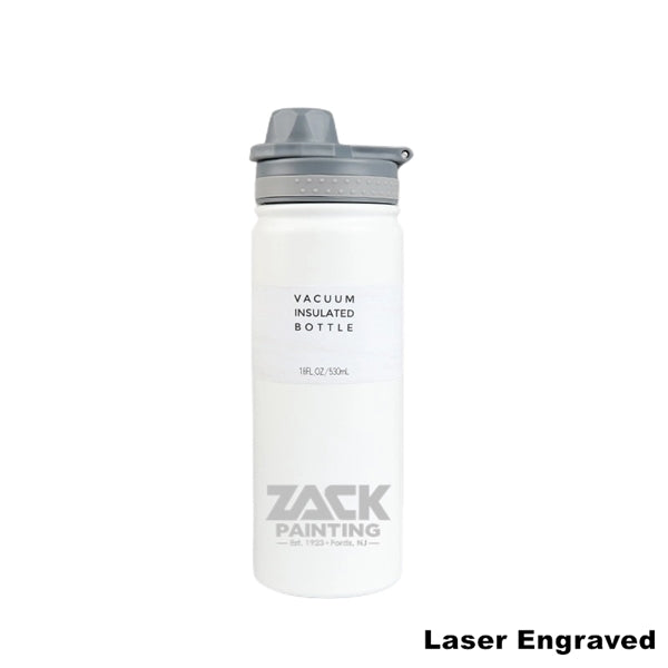 18/25 oz Double-Wall Insulated Stainless Steel Sports Bottle