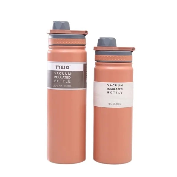 18/25 oz Double-Wall Insulated Stainless Steel Sports Bottle