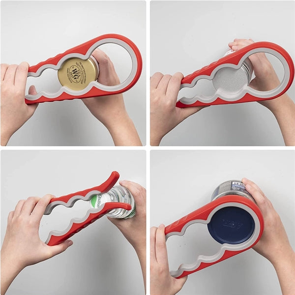 Multifunctional 4-in-1 Lid Opener