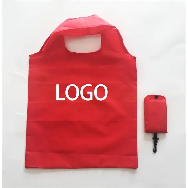 Foldaway Shopping Tote Bag with Carrying Clasp
