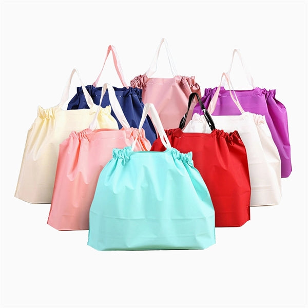 Plastic Drawstring Retail Merchandise Garment Bag