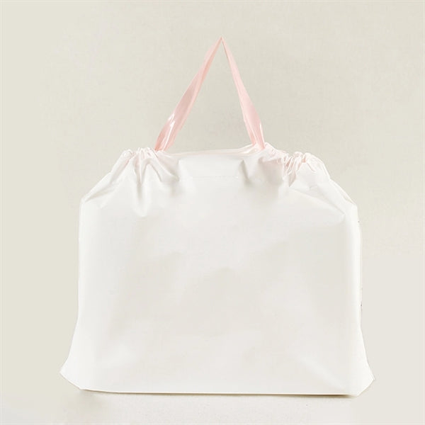 Plastic Drawstring Retail Merchandise Garment Bag