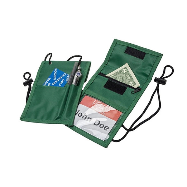 Neck Wallet Badge Holder with Lanyard