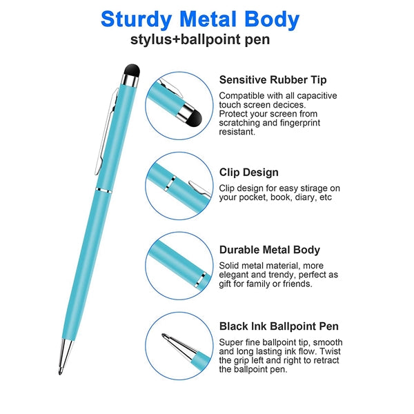 Twist Stylus Ball Pen