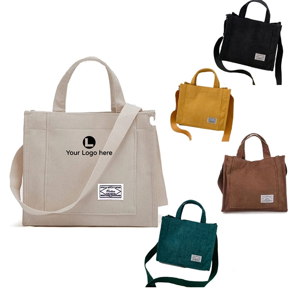 Corduroy Tote Bag