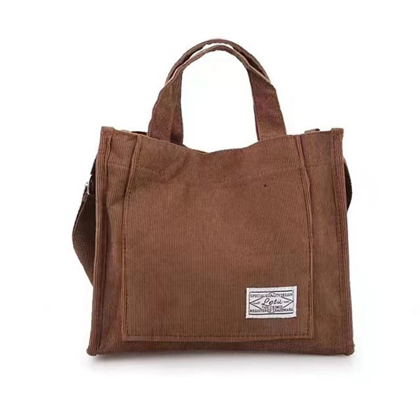 Corduroy Tote Bag