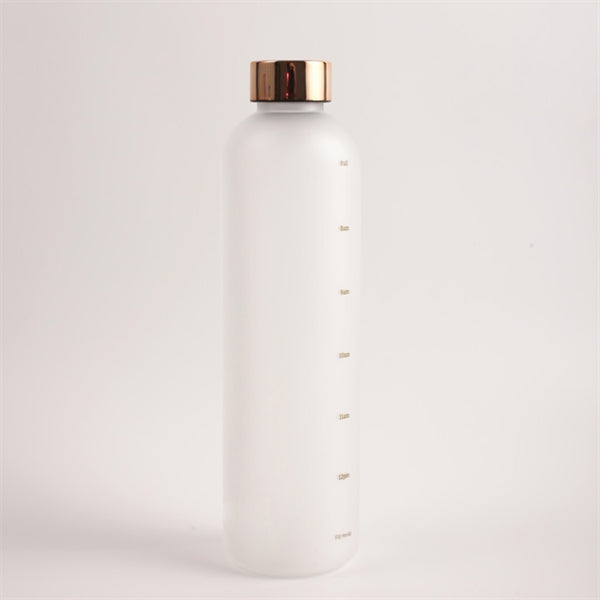 Motivational Water Bottle with Time Marker