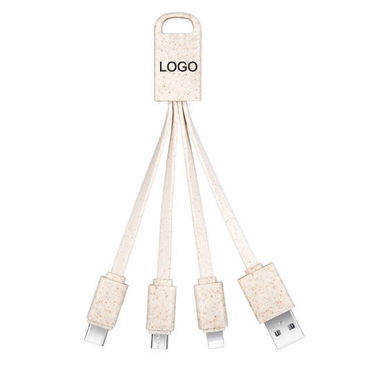 Bio-degradable 4 In 1 Charging Cable