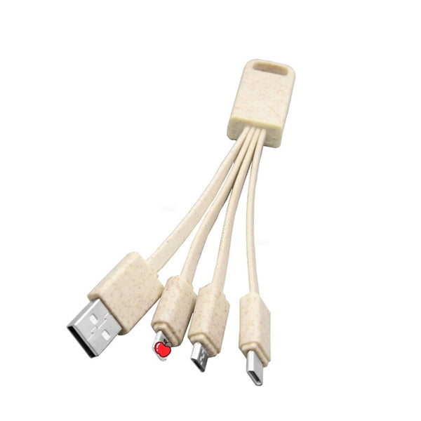 Bio-degradable 4 In 1 Charging Cable