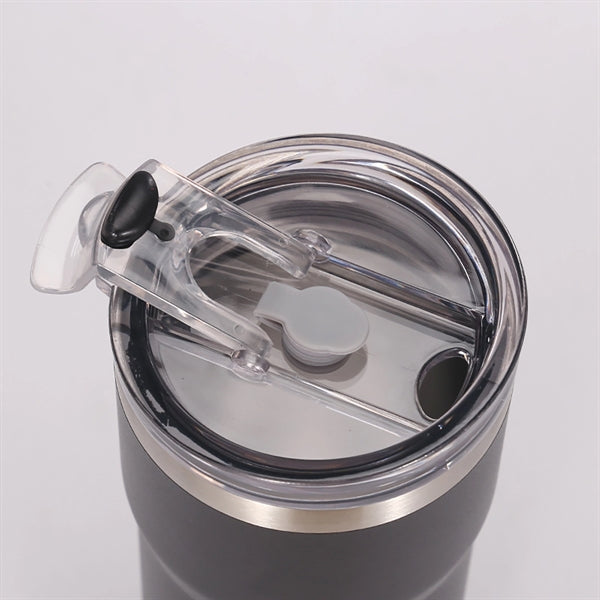 20Oz Modern Insulated Car Tumbler With Straw