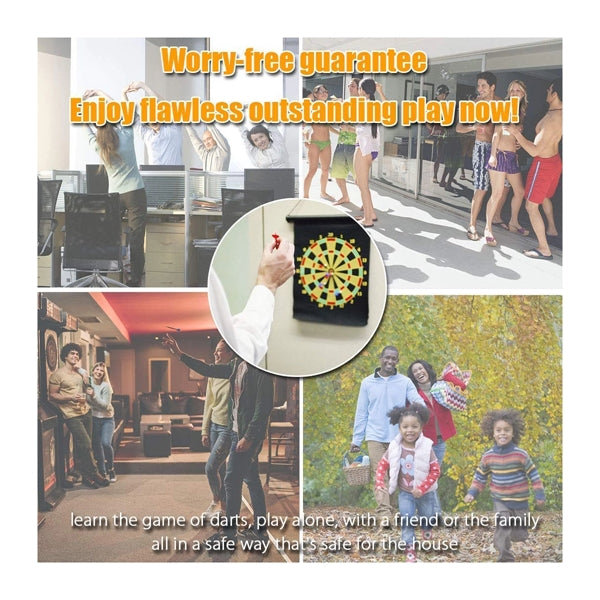 Magnetic Dart Board Indoor Outdoor Game For Kids And Adults
