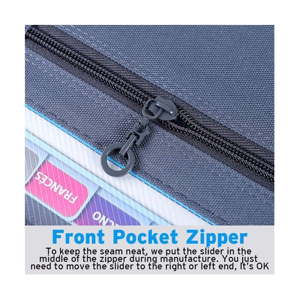 Accordion File Folder Document Organizer