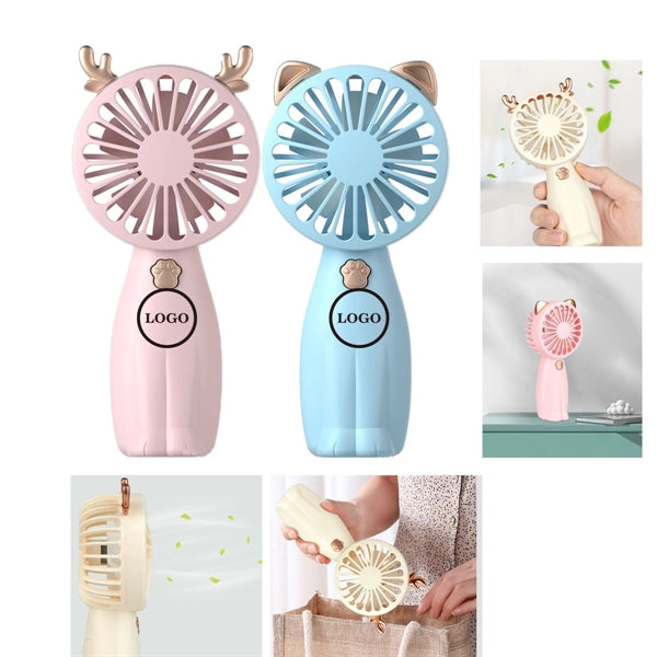 Cuty animal shape handheld Fan