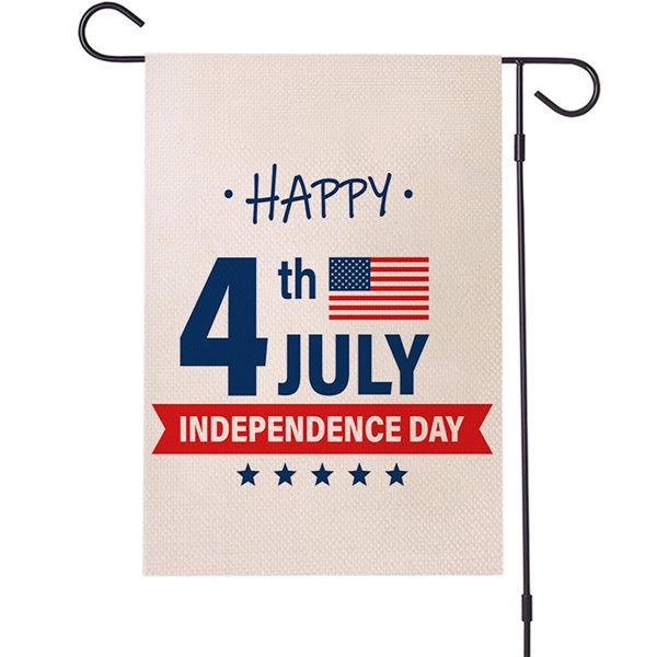 July 4th Double Sided Garden Flag