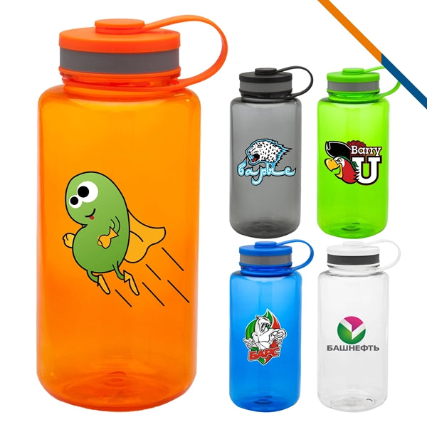 Nacha Plastic Water Bottle - 38 OZ.